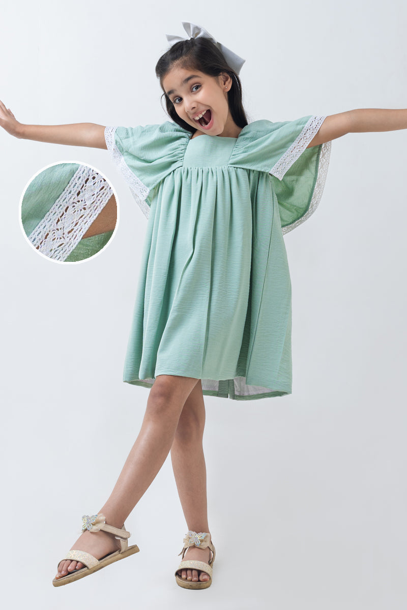Green Glissade dress