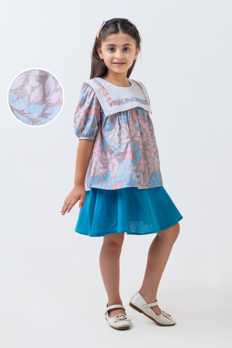 Rosebud Top and Skirt Set