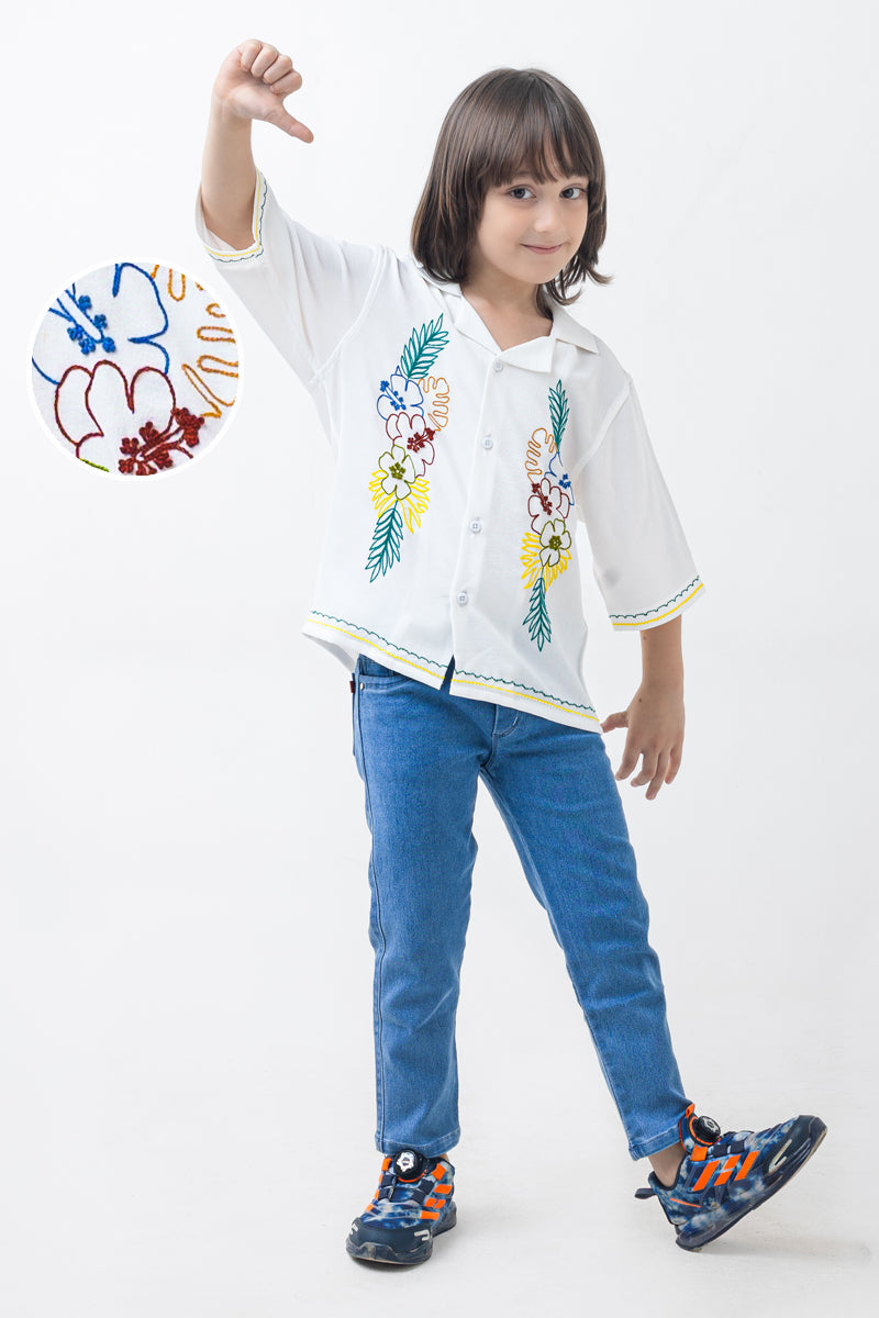 Tidal bloom shirt
