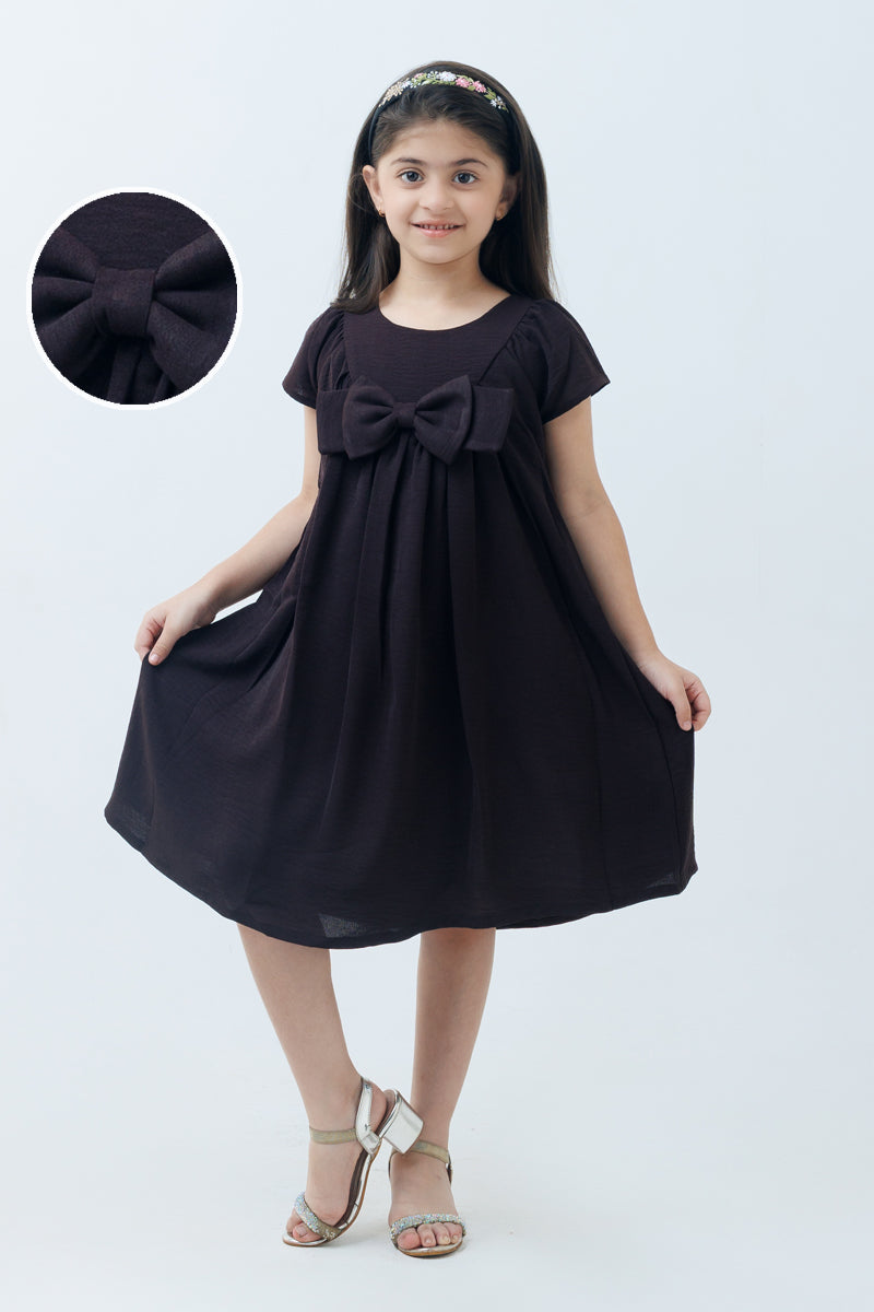 Nutmeg knot dress