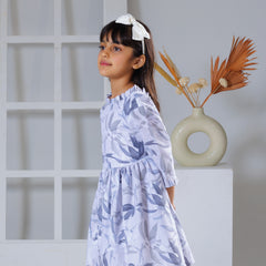 Feather Grey Dress