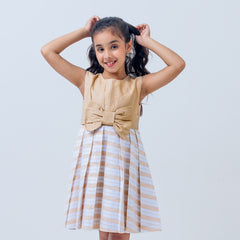 Fawn bow dress