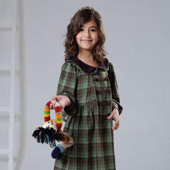 Forest Gingham Dress