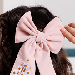 Baby Pink Blossom  Bow
