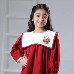 Rosette dream winter dress