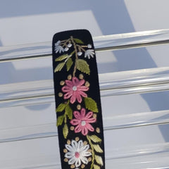 Nightshade flowers hairband
