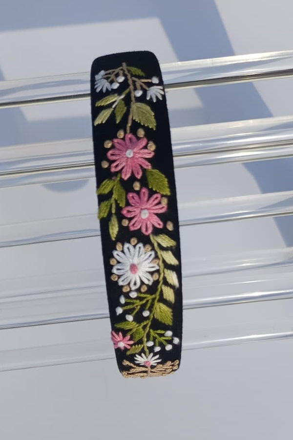 Nightshade flowers hairband