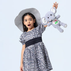 CHIC CASCADE DRESS