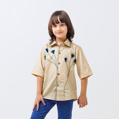 Teal Whisper shirt