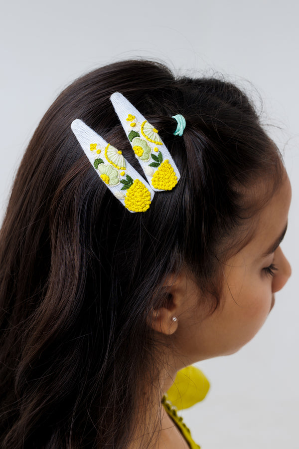 Limonetta set of 4 hair clips