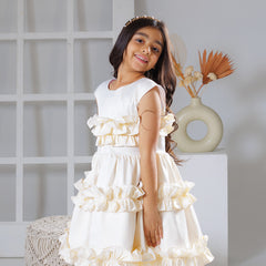 Cream Puff Spin dress