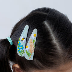 Lush petals Hair Clips