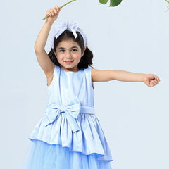 WINDSWEPT AZURE DRESS