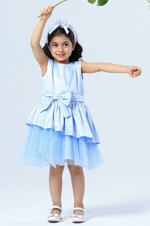 WINDSWEPT AZURE DRESS