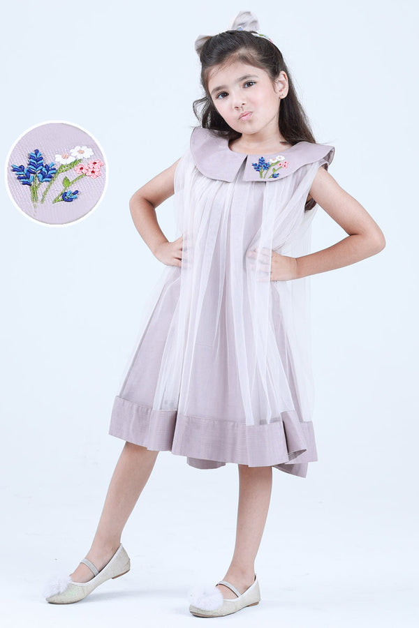 GLIMMERING GREY DRESS