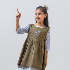 Latte layers dress