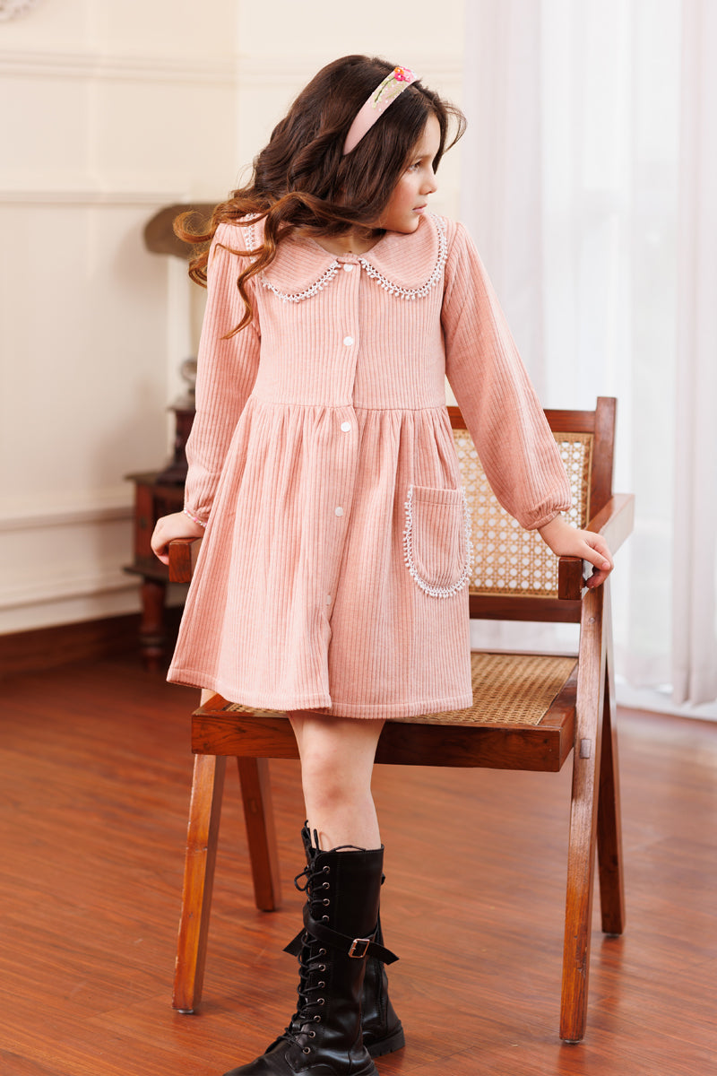 Soft Pink Luxe Dress