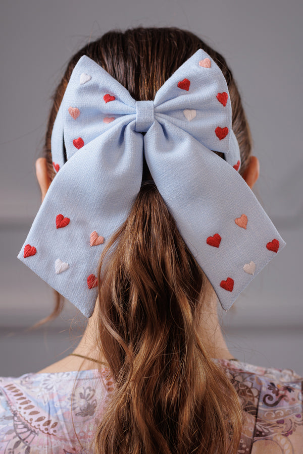 Sweetheart Sparkle Bow And Tic Tac Set