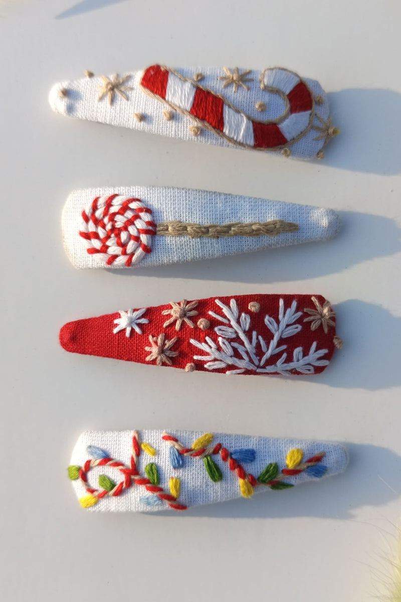 Christmas Sparkle Tic Tac Clips