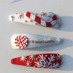 Christmas Sparkle Tic Tac Clips