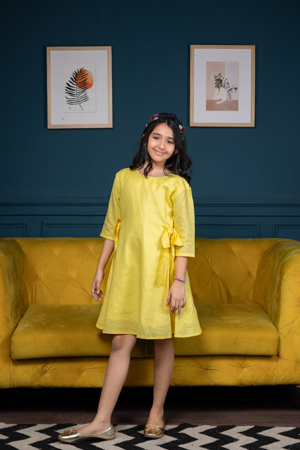 Sunny Waist Bows Dress