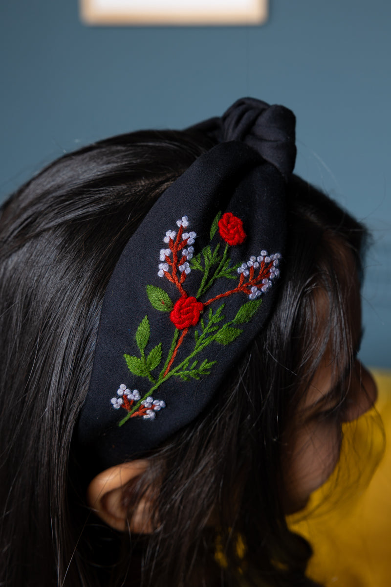 Ivory rose elegance bow