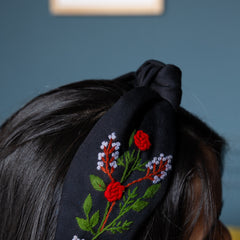 Ivory rose elegance bow