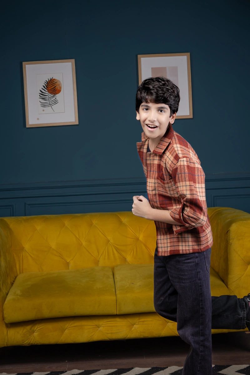 Caramel Wool Shacket