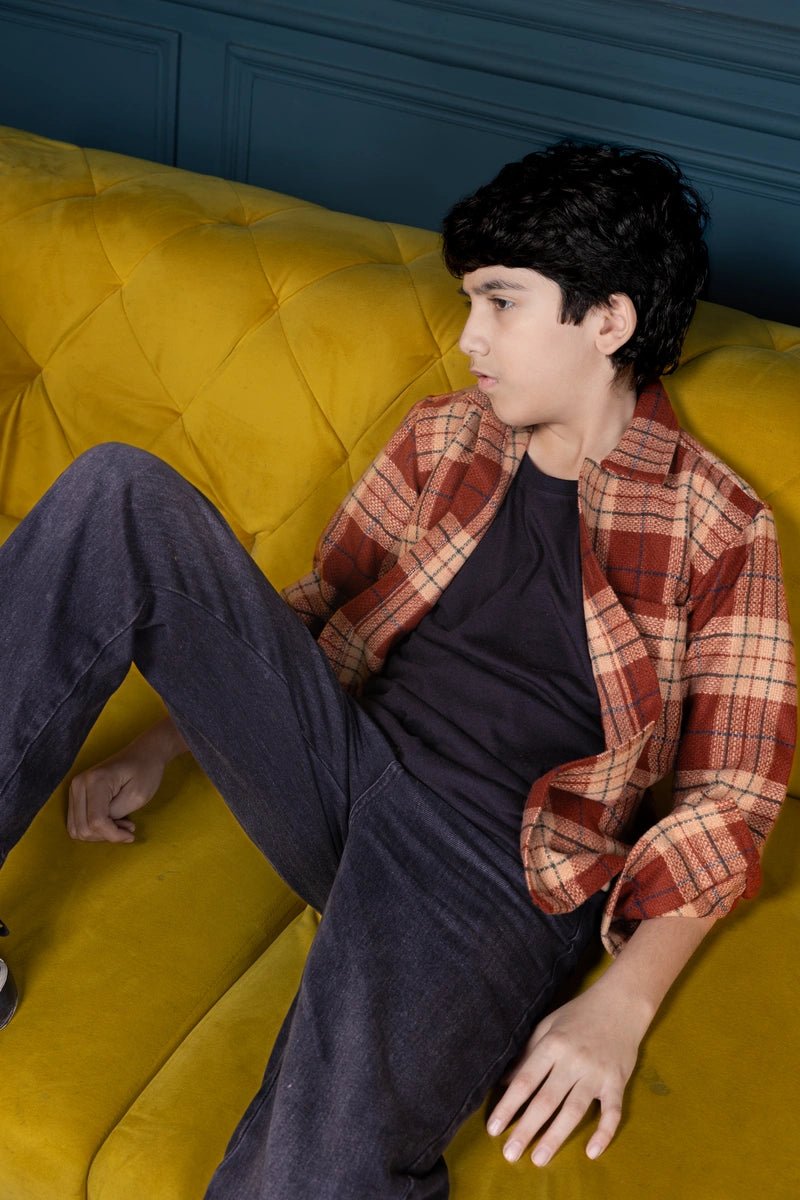 Caramel Wool Shacket