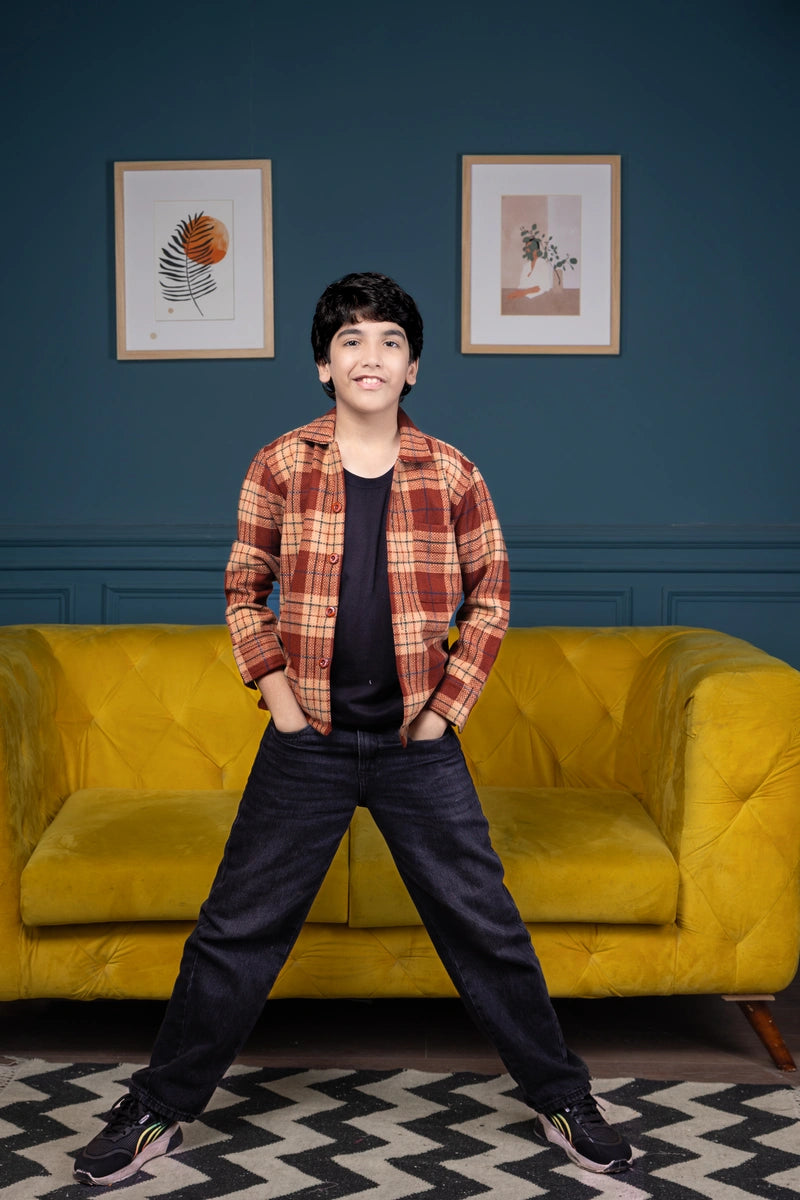 Caramel Wool Shacket