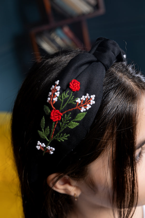 Ivory rose elegance bow