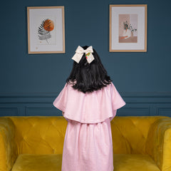 Blushline Cape Dress