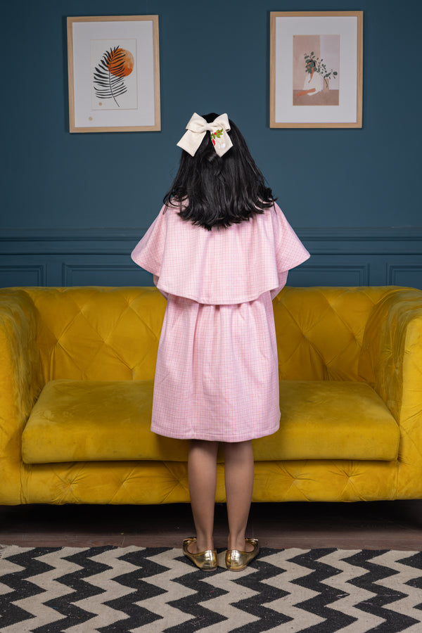 Blushline Cape Dress