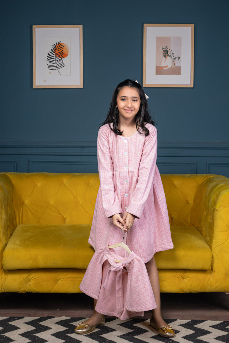 Blushline Cape Dress