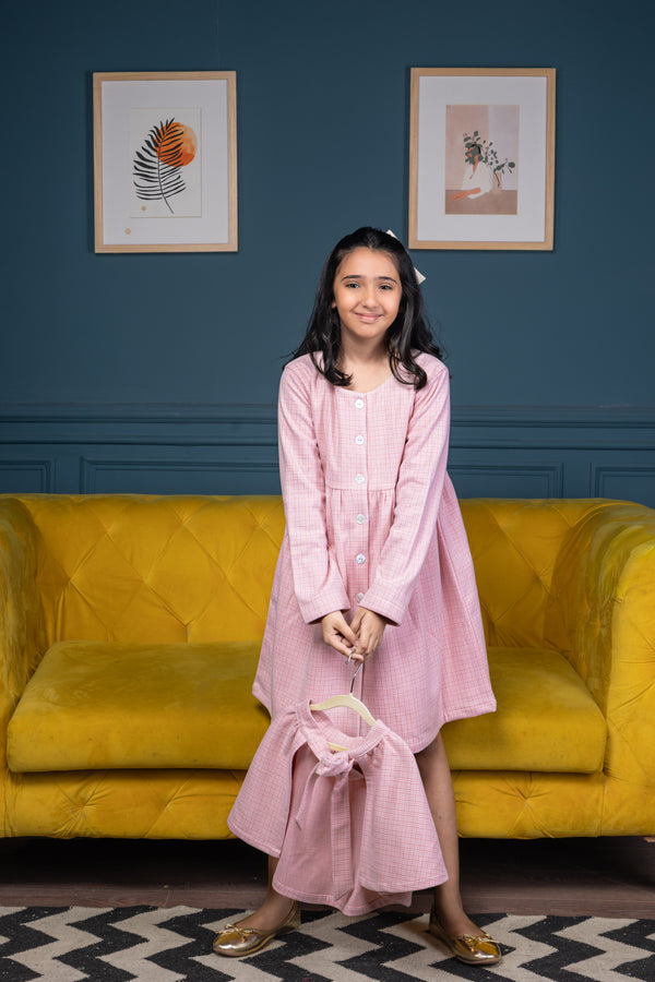 Blushline Cape Dress