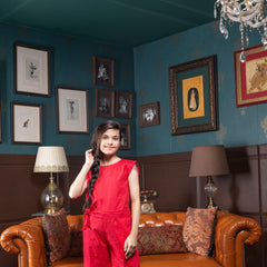 Crimson Chic Playsuit