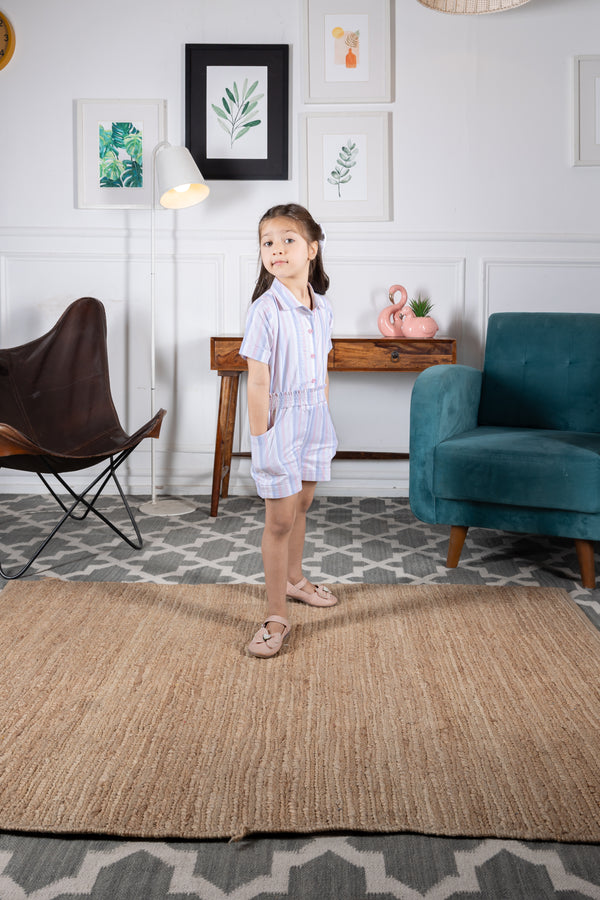 Color Pop Striped Playsuit