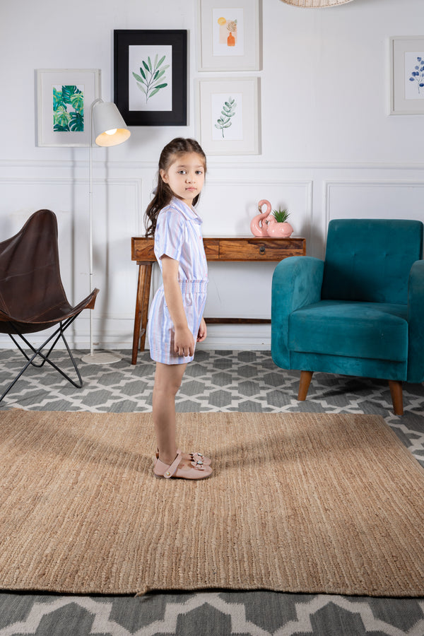 Color Pop Striped Playsuit