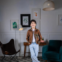 Heritage Rust Shacket