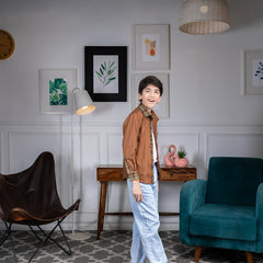 Heritage Rust Shacket