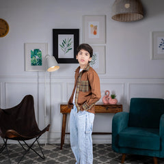 Heritage Rust Shacket