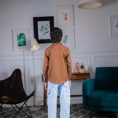 Heritage Rust Shacket