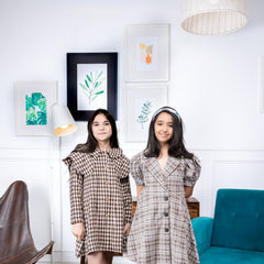 Verona Check Dress