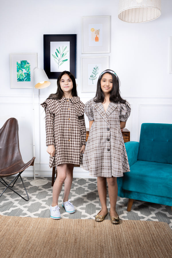 Verona Check Dress
