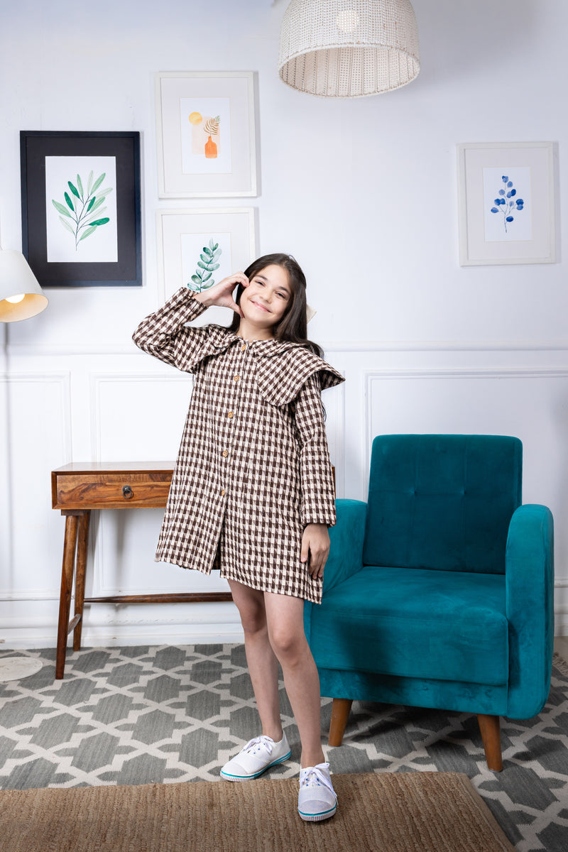 Verona Check Dress