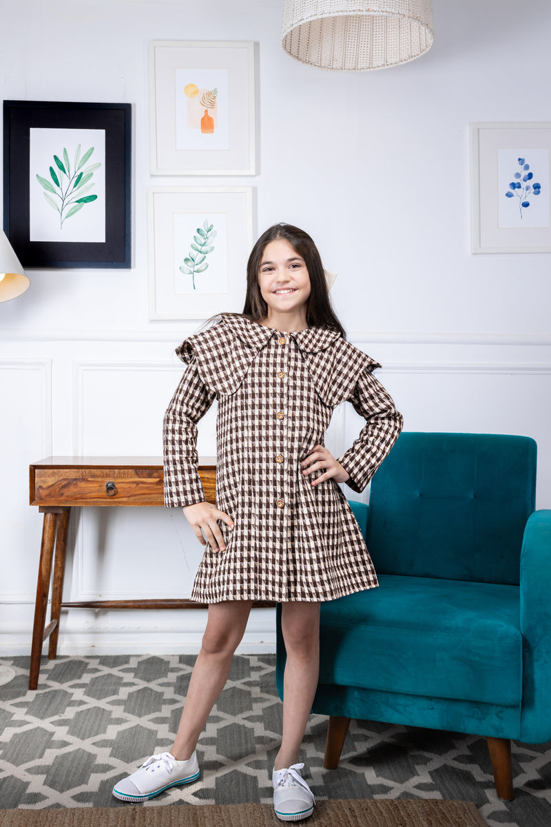 Verona Check Dress