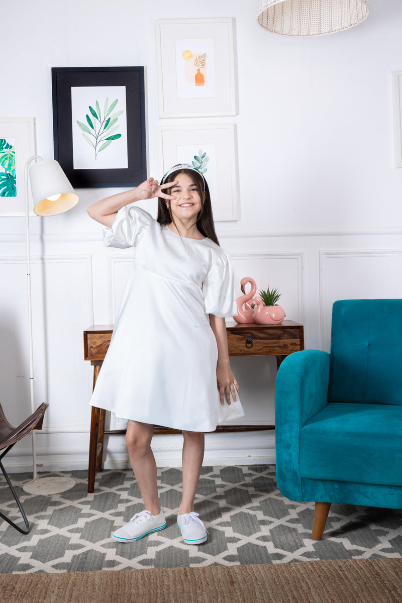 Ivory Statement Dress