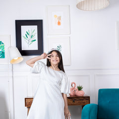 Ivory Statement Dress