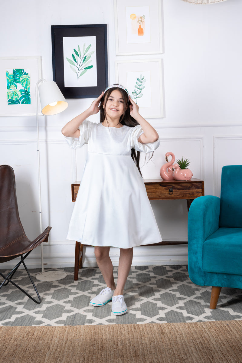 Ivory Statement Dress