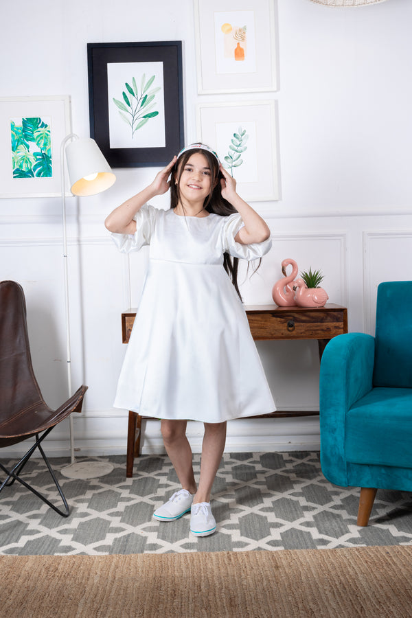 Ivory Statement Dress